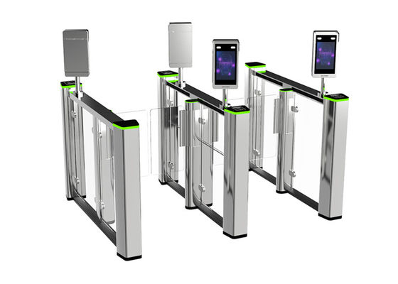 راهبند گردان با نشانگر LED RGB IP44 و ارتفاع 1060 میلی‌متر برای کنترل عابر پیاده