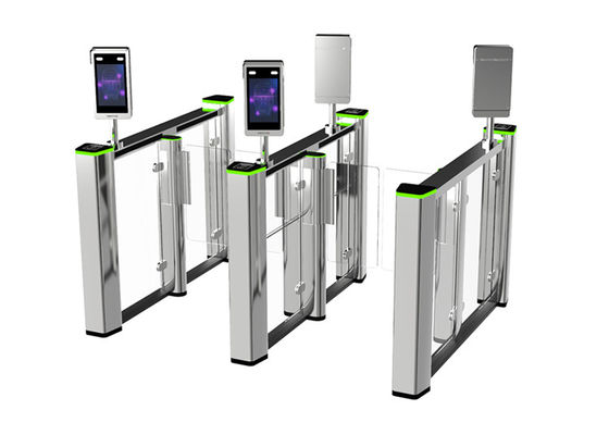 گیت سرعت SS304 IP44 با موتور DC بدون برس 40 وات برای کنترل دسترسی داخلی