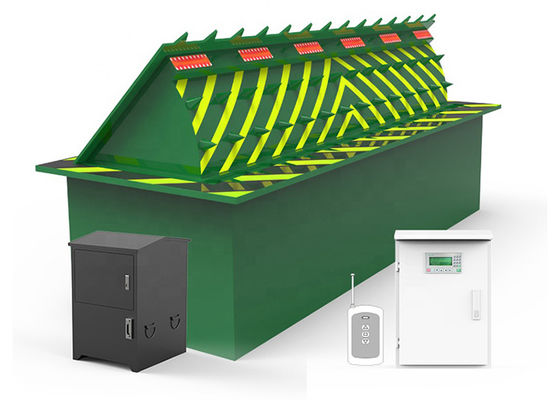 مسدود کننده جاده هیدرولیکی با منبع تغذیه 380 ولت با لاک ضد زنگ و حفاظت IP68