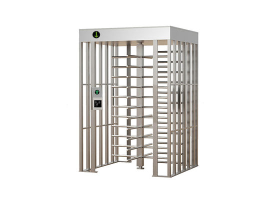 گیت عابر پیاده امنیتی با حجم بسته بندی 2CBM، ضد آب IP54 و تمام قد RS485 تک لاین