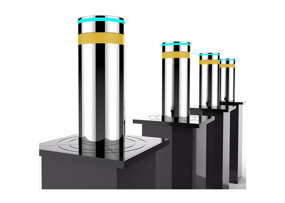 SUS304 MTBF 600 میلی متر ارتفاع جاده Bollard 5 میلیون زمان