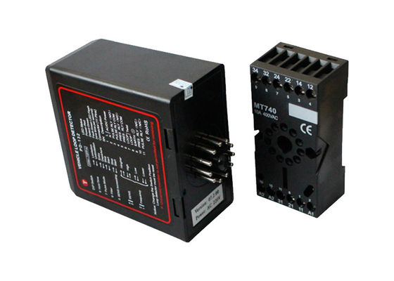 آشکارساز حلقه القایی خودرو PD132 230VAC با زمان واکنش 100 میلی‌ثانیه، مصرف برق 4.5VA، تک کاناله برای کنترل ترافیک