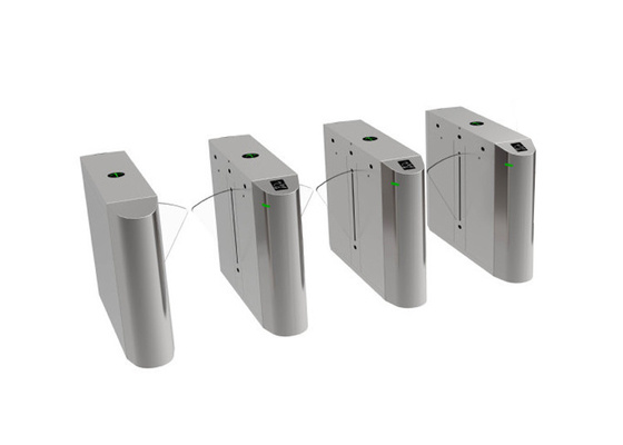 100W دوطرفه Flap Barrier Turnstile 260mm بال برای فرودگاه مترو
