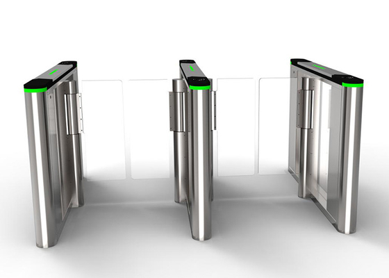 100W 50HZ Control Access Turnstile Gate 10mm Acrylic Indoor Indoor Motor Motor