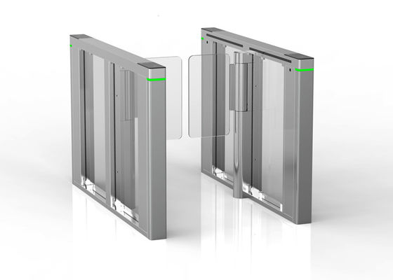 درب گردان مانع دو جهته با موتور DC بدون برس 100 وات با عرض کانال 500 تا 1000 میلی‌متر برای کنترل دسترسی