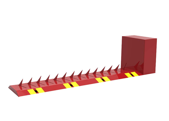 Traffic Barrier A3 Steel Spikes Tire Killer 7 متر طول PLC کنترل از راه دور