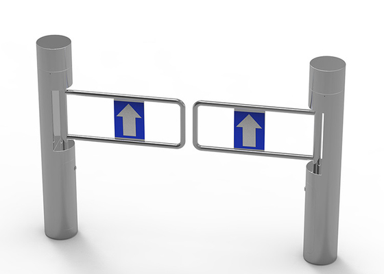 SS اکریلیک Swing Barrier Gate RS485 BLDC Motor Access Control Gate